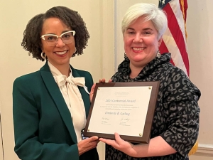 Kimberly Gatling, Jennifer Mencarini (Awards Committee Chair)